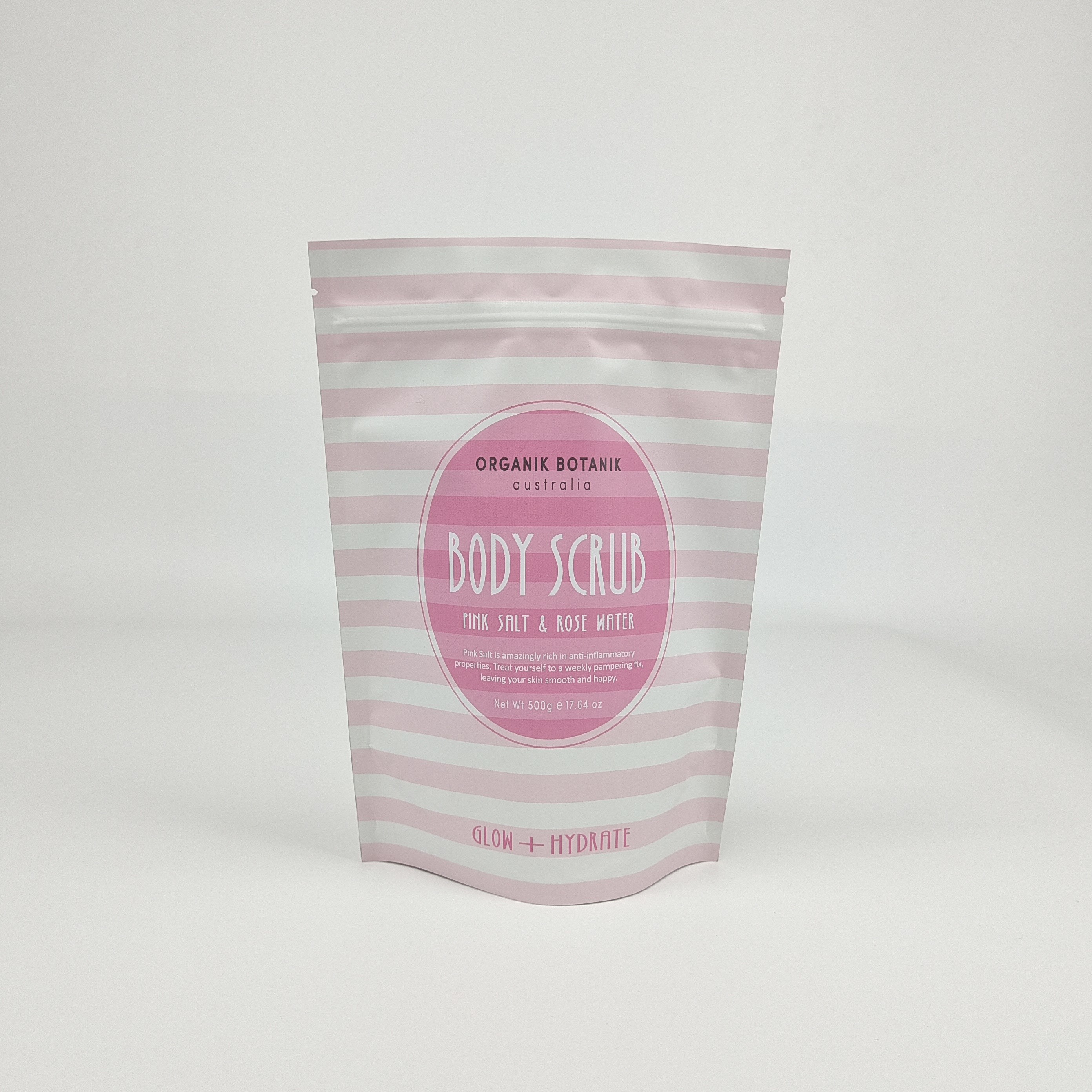 Zaopatrzenie na zamówienie Stand Up Zipper Bag Plastic Bag For Body Scrub Bath Salt Packing Coffee Body Scrub Bag