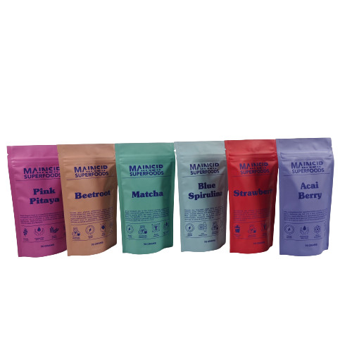 Cyfrowo wydrukowane torebki Mylar Proof Smell Coffee Poeder Packaging Stand Up Zip Lock Bag z folią aluminiową