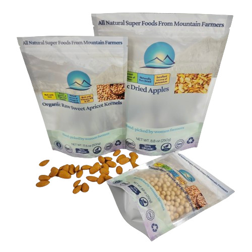 Sprzedaż hurtowa na zamówienie plastikowe torebki do herbaty opakowania stojące torebka z zamkiem