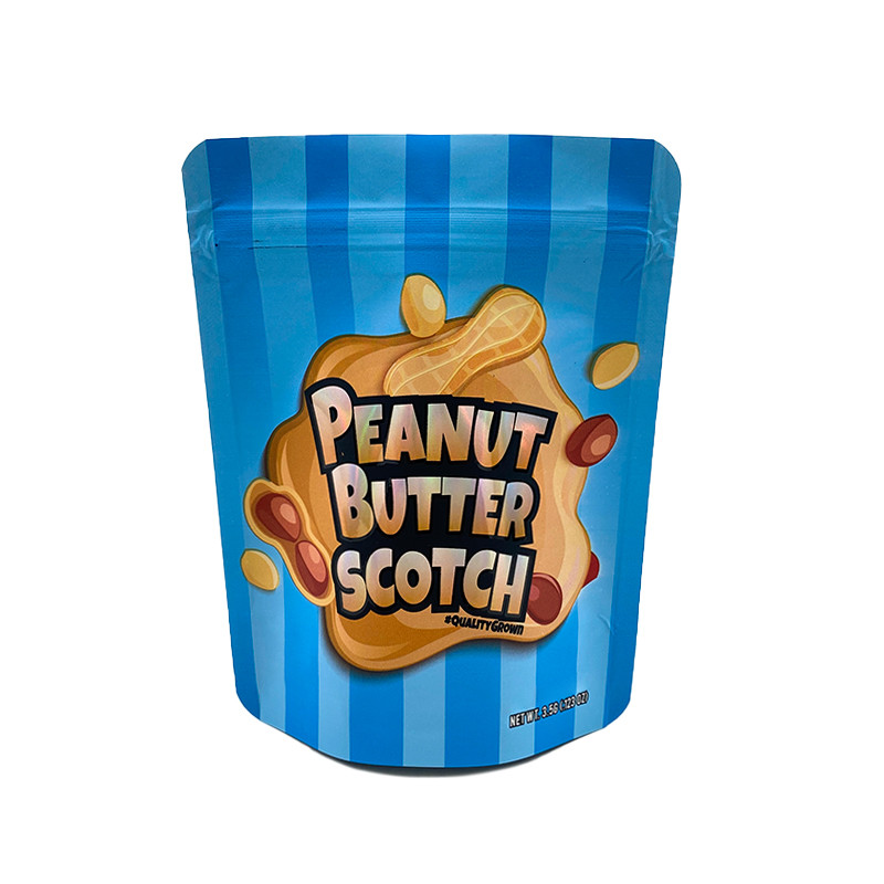 Zęby z zamkniętym zamkiem i laminowane worki do opakowań odpornych na zapach