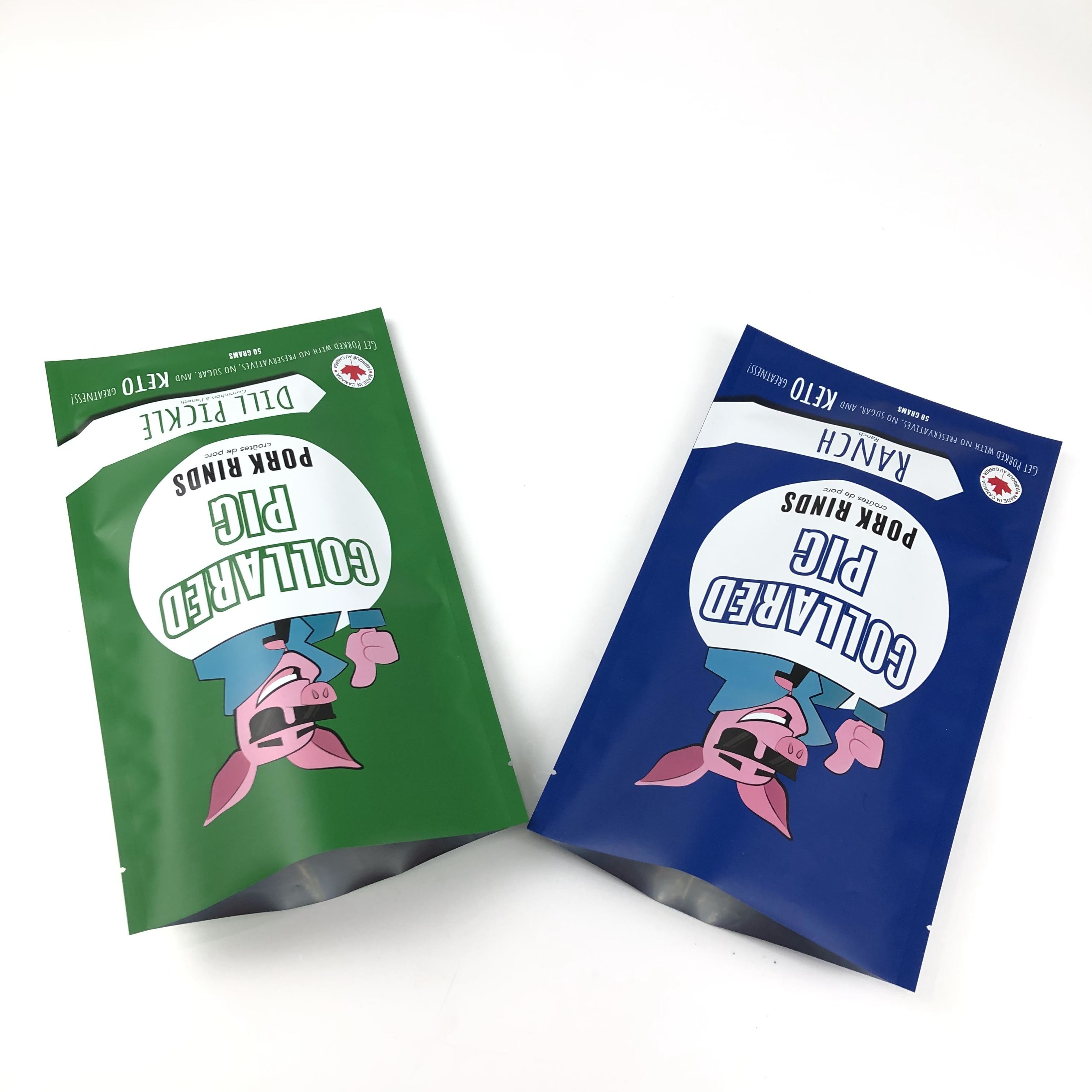 Przechowywanie żywności dla zwierząt domowych uproszczone z zamkniętą zamkiem torbę z żywnością dla zwierząt domowych