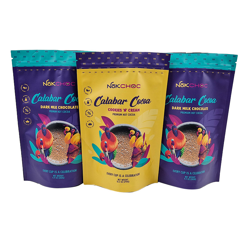 Glosywne/maty wykończenie, indywidualnie wydrukowane torebki dla klientów