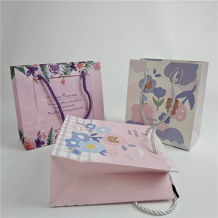 Promocyjne zapewnienie jakości Logo drukowane zakupy opakowania papierowe