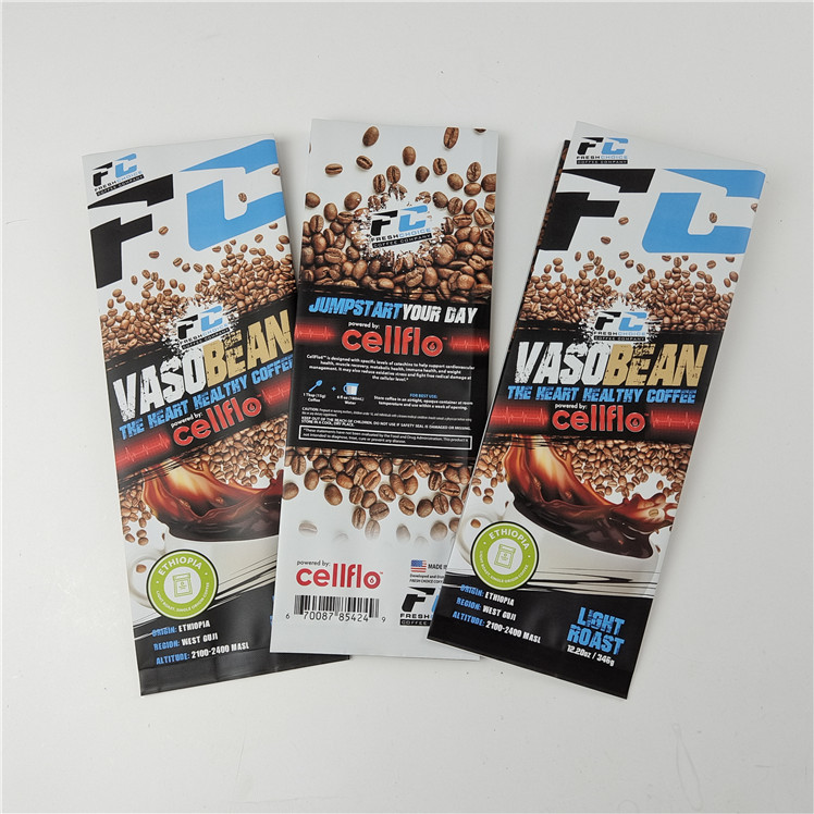 Najlepiej sprzedawane, podlegające recyklingowi, przyjazne dla środowiska worki opakowaniowe z gussetami do ziaren kawy dla 250g 500g 1kg