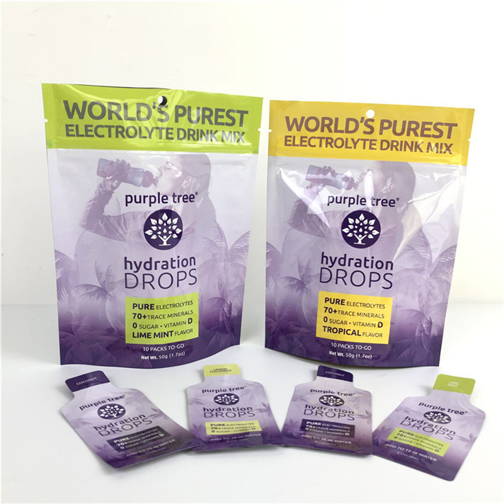 10 kolorystyczne specjalne folia aluminiowa z matą, stand up, torba z ziplockem, torba do jedzenia