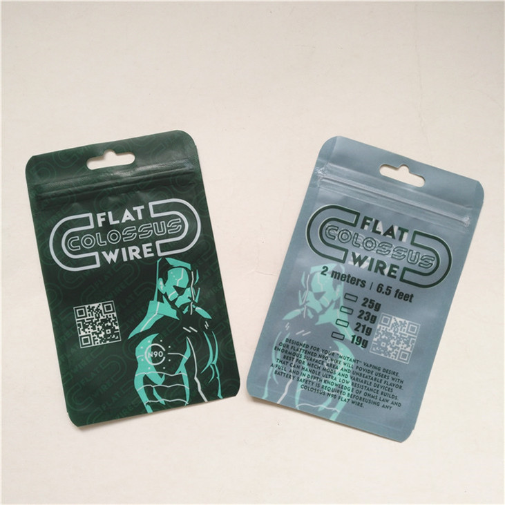 Promocja Zapewnienie jakości podlegające recyklingowi Trzystronna opakowania Mylar z zamkiem