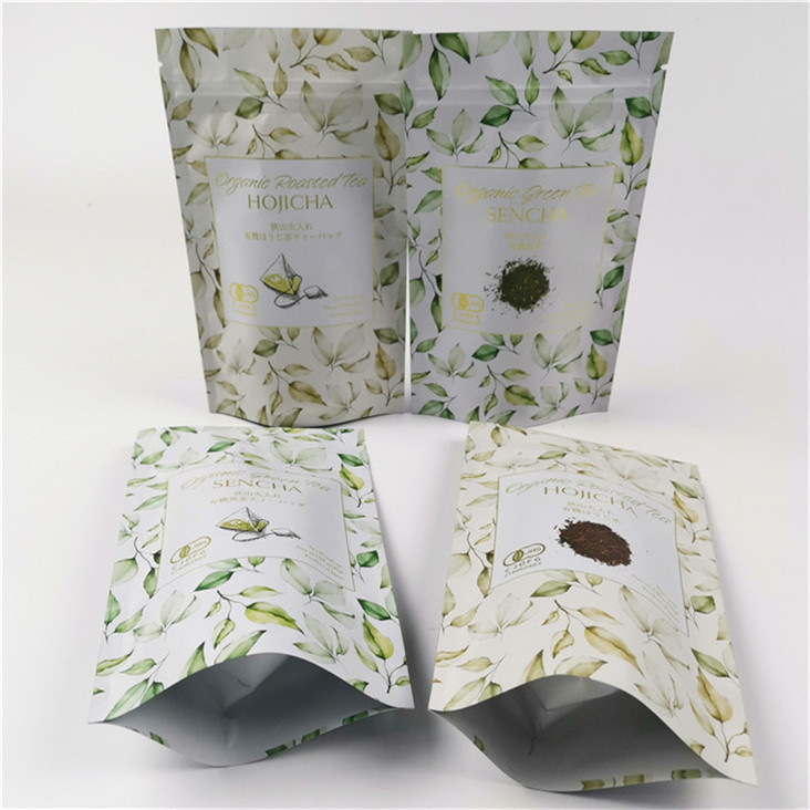 Fashion Pack Custom Logo Drukowane Akceptowane do 10 kolorów Dostępne plastikowe folie worek herbaciarny