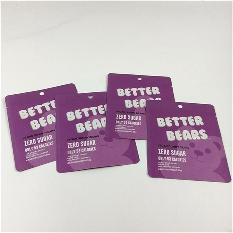 Akceptowane Do 10 kolorów Dostępne Wysokiej jakości, ponownie zamykalny worek opakowaniowy Mylar Sachet