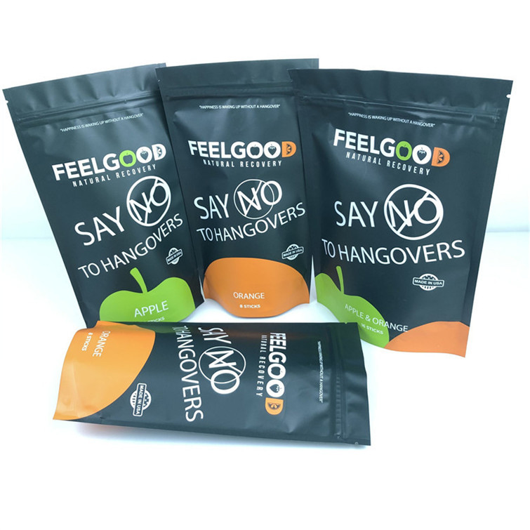 Zastosowany rozmiar i projekt Potrzeby Stojąca folia aluminiowa Zamknięty worek Bezwonny zapach Zastosowany Drukowany