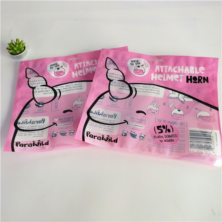 Środowiskowo przyjazny, trójstronny, zamknięty worek Mylar z zamkiem