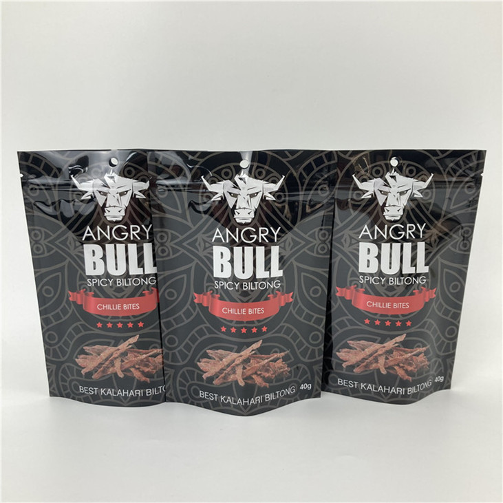 Pojemnik stojący z wyciągiem zamykania/pojemnik opakowania drukowany cyfrowo