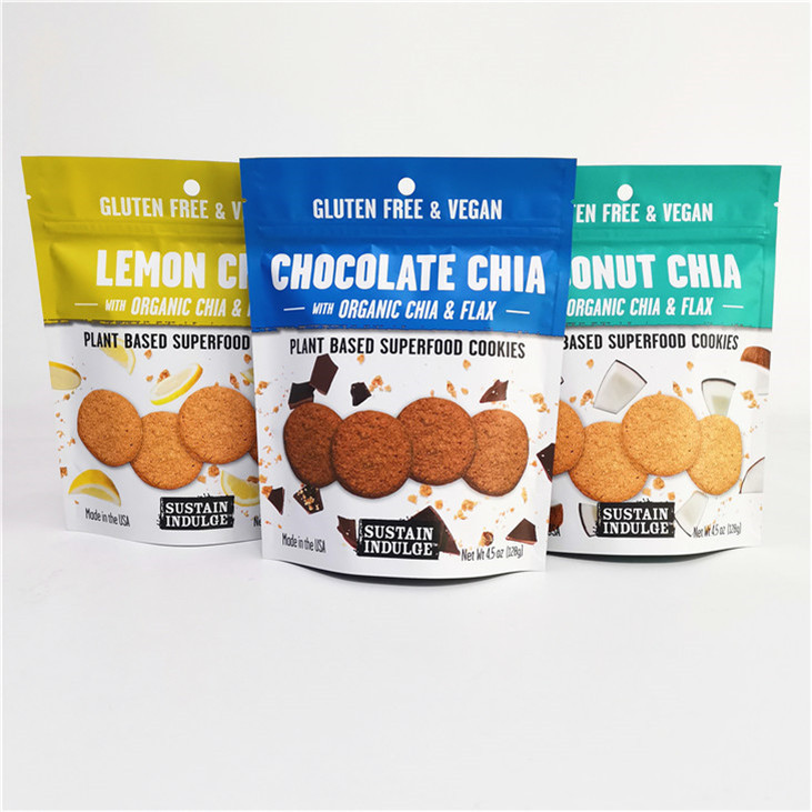 Logo na zamówienie Drukowana folia aluminiowa Mylar Doypack z grawerowaniem Drukowanie powierzchni obsługi