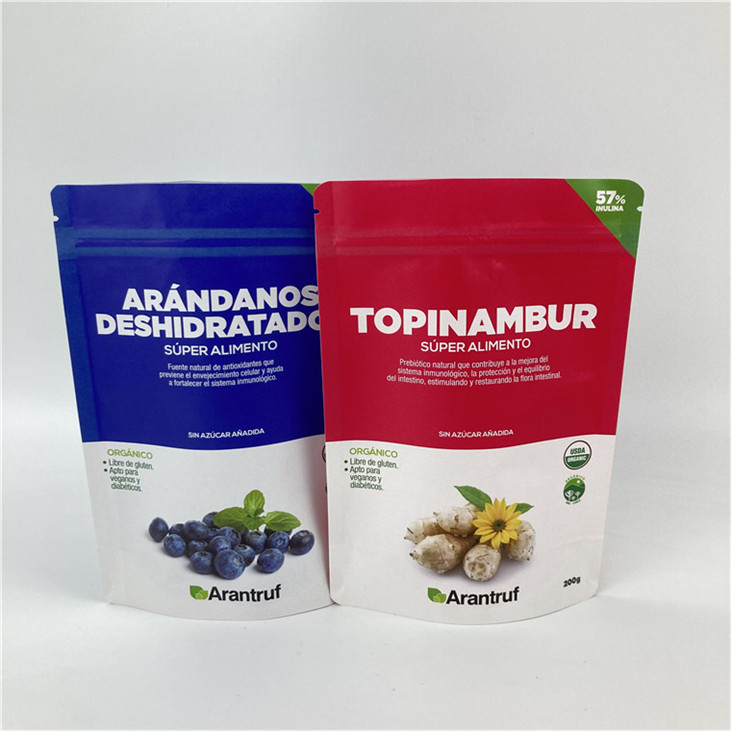 Dostosowany rozmiar / projekt Kolorowy druk Doypack Ekologiczne i bezpieczne materiały