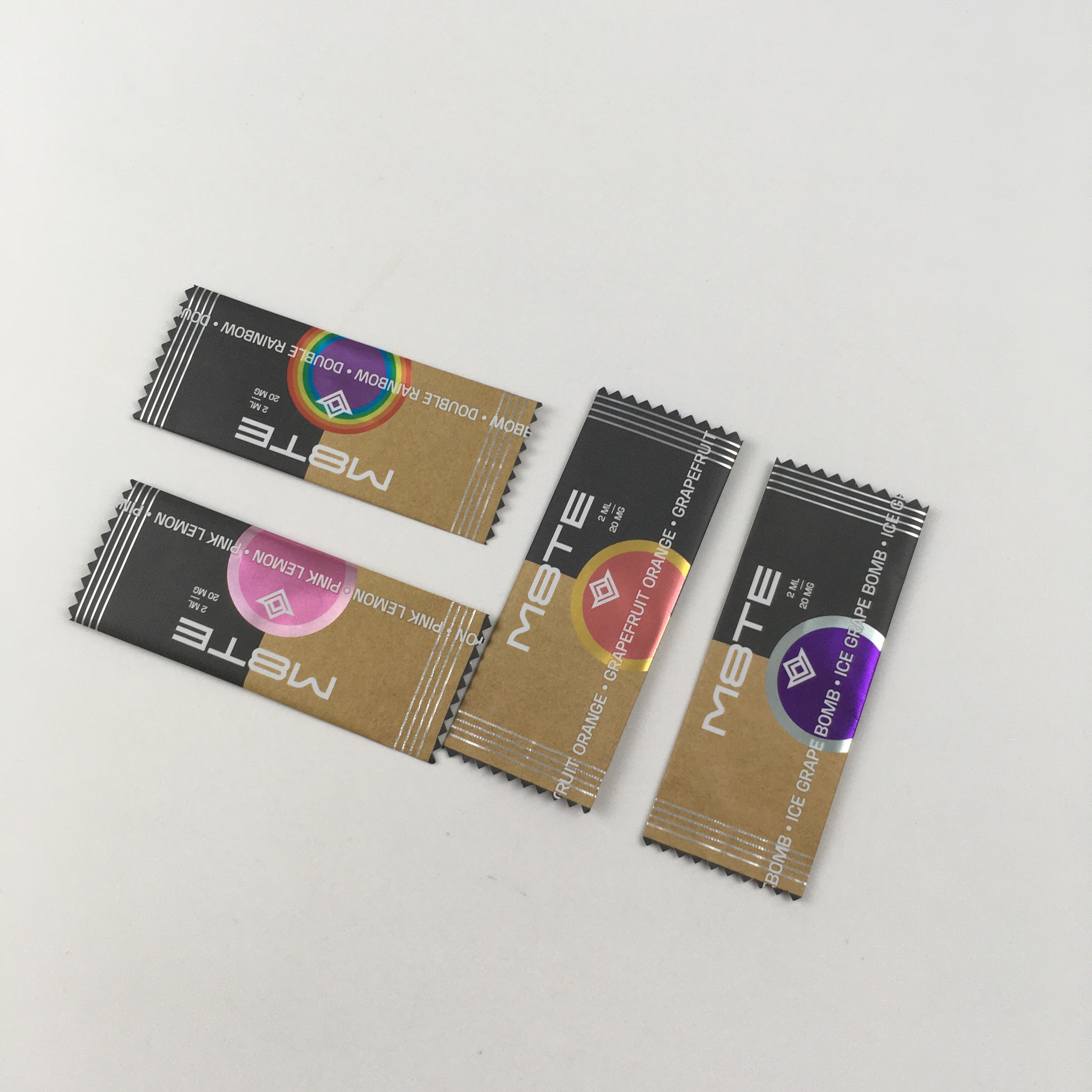 Pusty, elastyczny, laminowany, zamknięty worek z poduszką