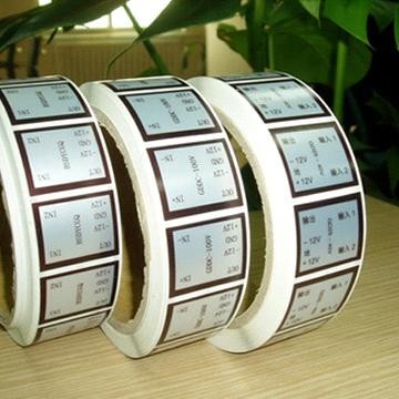 Samoprzylepne naklejki Opakowanie Folia z tworzywa sztucznego Wygodna z wysoką barierą