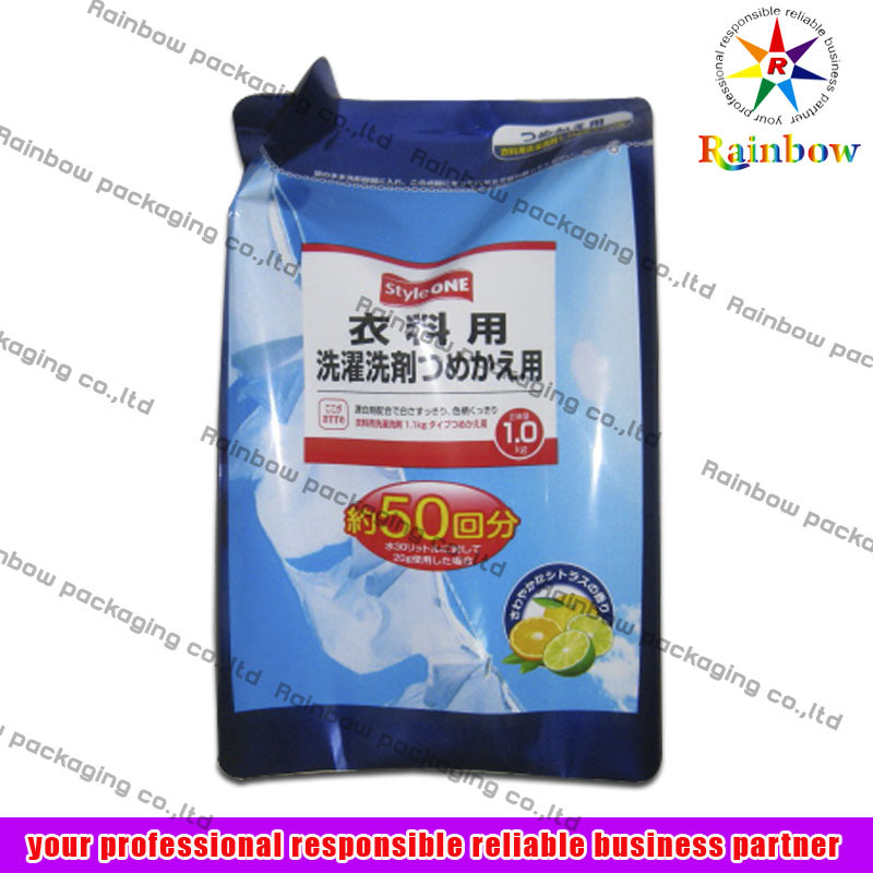 OPP Stand Aluminiowa torba do pakowania w folię na detergent