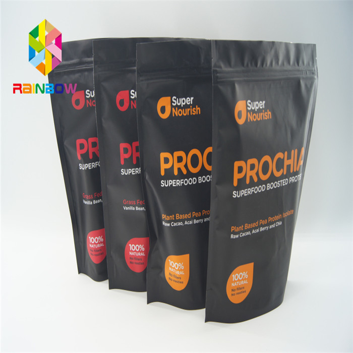 Indywidualne nadruki Stand Up Bags Tear Notches Snacks / Candy / Biscuits