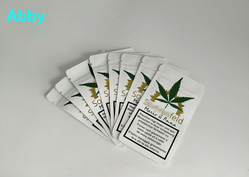 Drukowanie złoto matowe torby z folii aluminiowej Barierę boczną gazową z boku 10000 MOQ