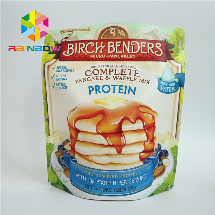 Pakowanie w plastikowe opakowania Pantone, torby z folii aluminiowej do kosmetyków