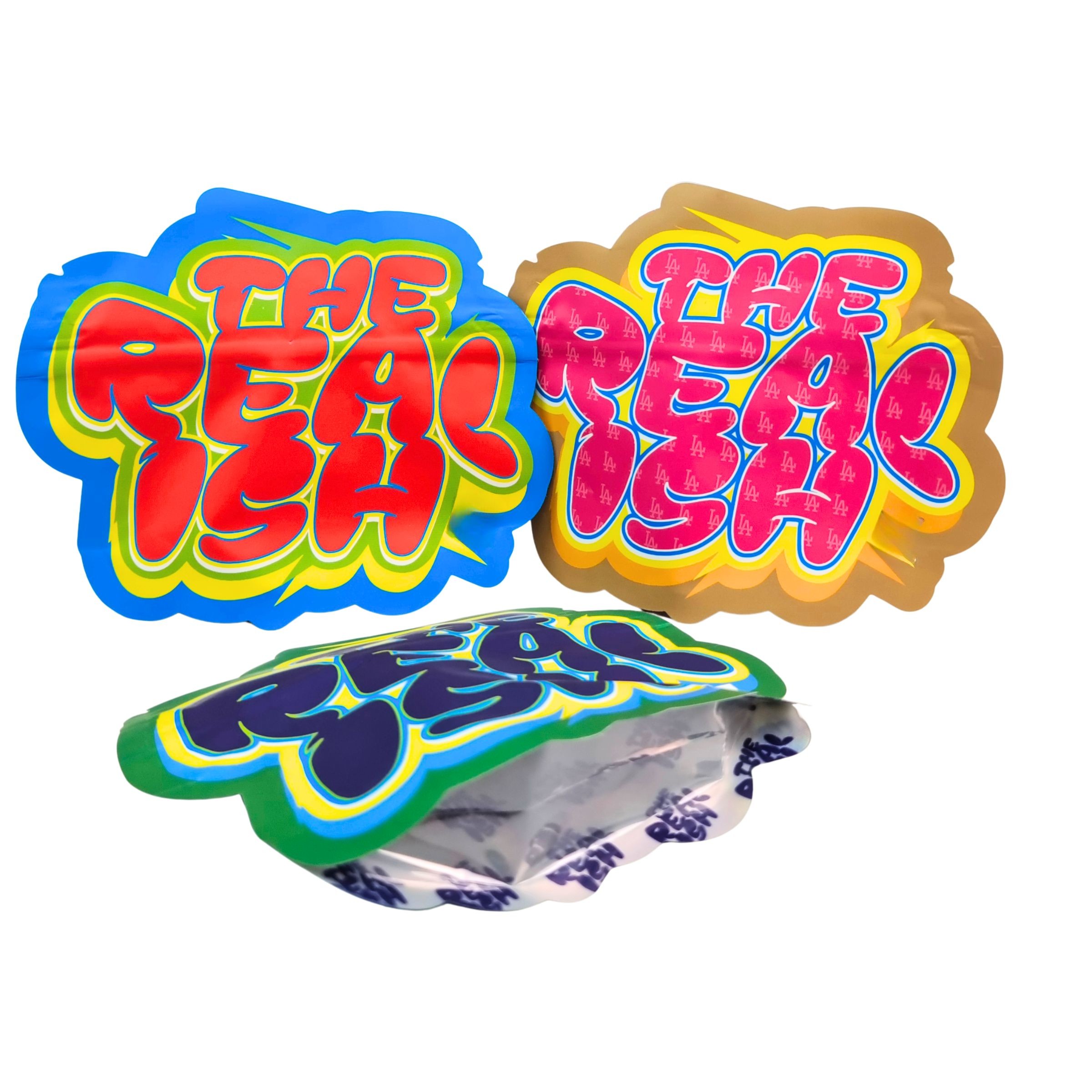 3.5g 7g 14g Ziplock Mylar Bag Żywna folia aluminiowa dla ciasteczek