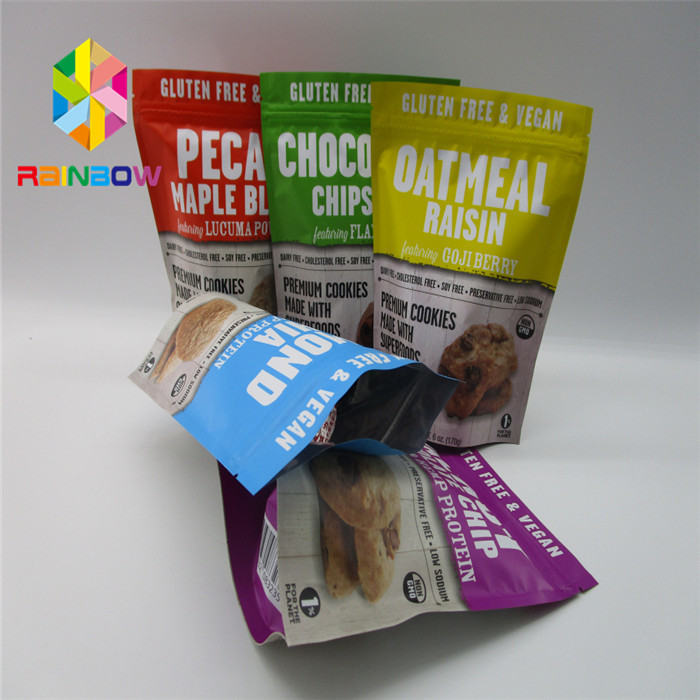 Drukowanie grawerowe worek z przekąskami 8 kolorów z materiałem wielowarstwowym