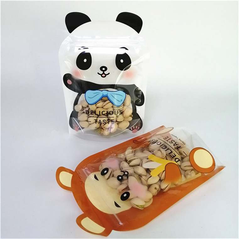 Kolorowe, odporne na zapach i wilgoć, plastikowe torebki Mylar do pakowania typu stand-up