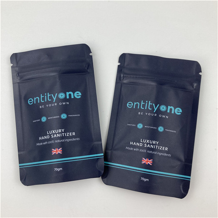 Zastosowane logo wydrukowane stand up torba z zamkiem Matkowy wykończenie folia aluminiowa Materiał klasy spożywczej