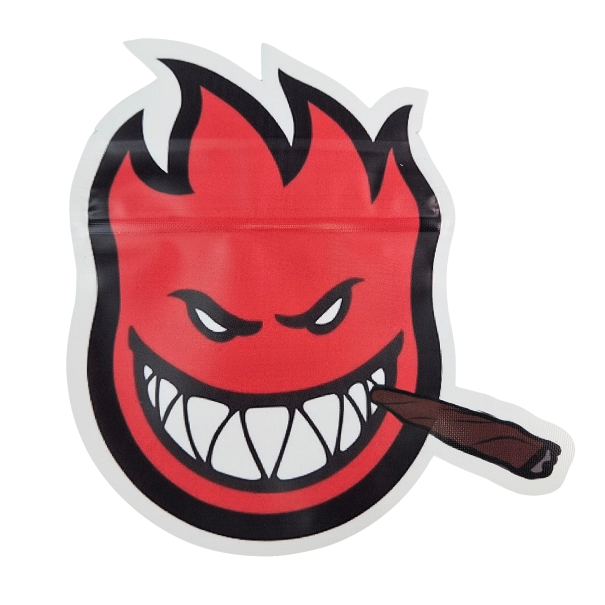 Jadalne Cali 3,5g 7g Mylar Ziplock Miękki w Dotyku Odporny na Zapachy Nieregularny Kształt Ciasteczka Wykrojnik Opakowanie Plastikowa Saszetka