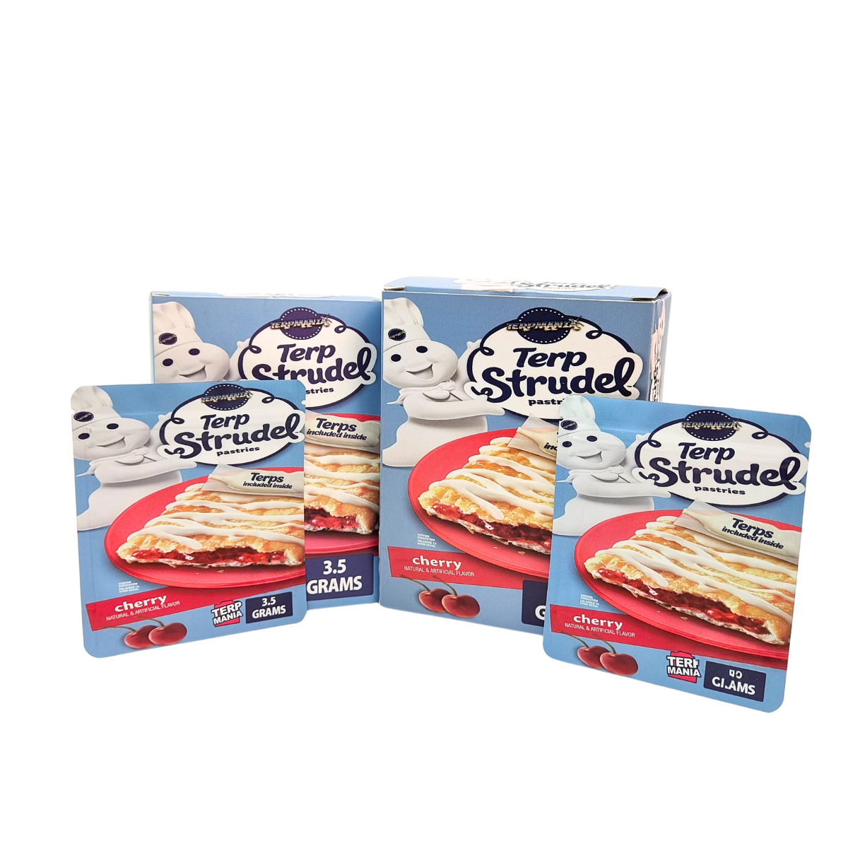 Wybrane 3,5g, 7g, 14g, bezwonne torebki Mylar z pudełkami