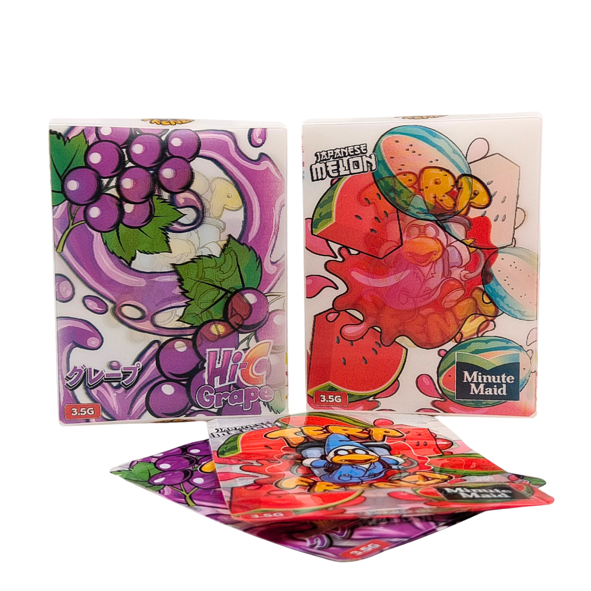 Wybrany 3,5 g dziecięcy worek Mylar do pakowania przekąsek