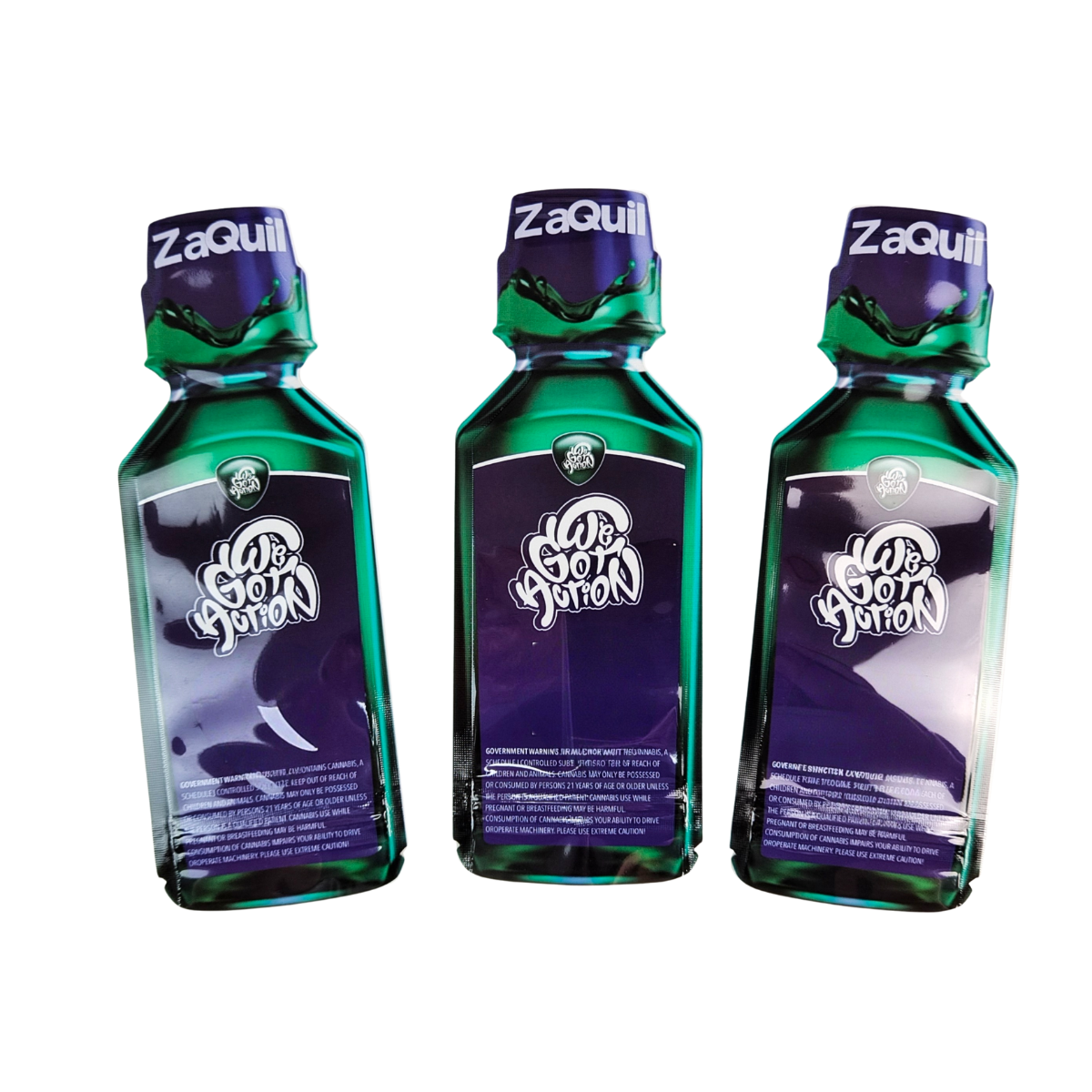 Egzotyczne torebki Mylar 3,5g 1lb Żywność Holograficzne cukierki Wątek dziecięcy Specjalny kształt torebka Mylar Ziplock