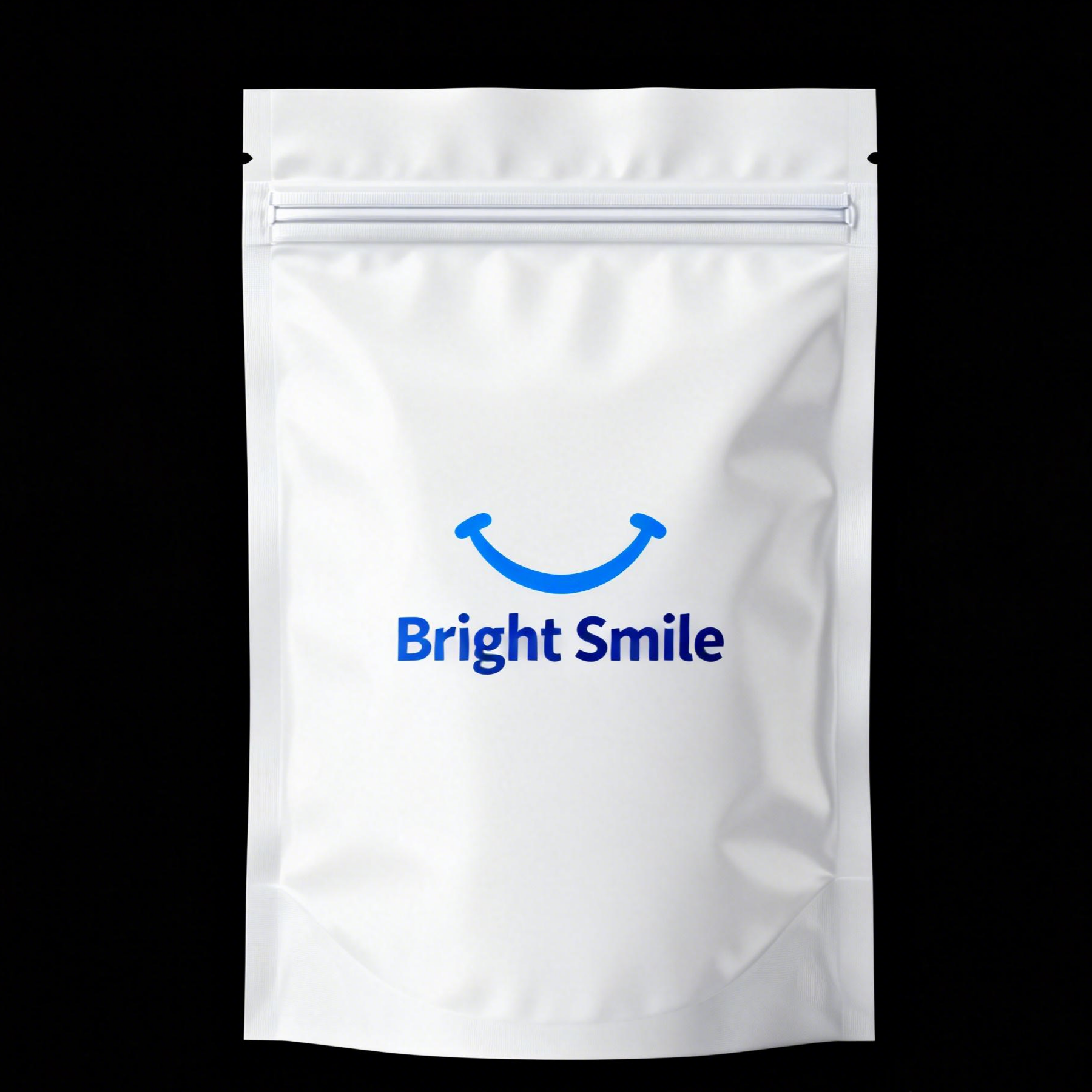 Niestandardowa torba do opakowań ortodontologicznych z zamykalnym zamkiem i materiałem przeznaczonym do spożycia w dostosowalnych rozmiarach