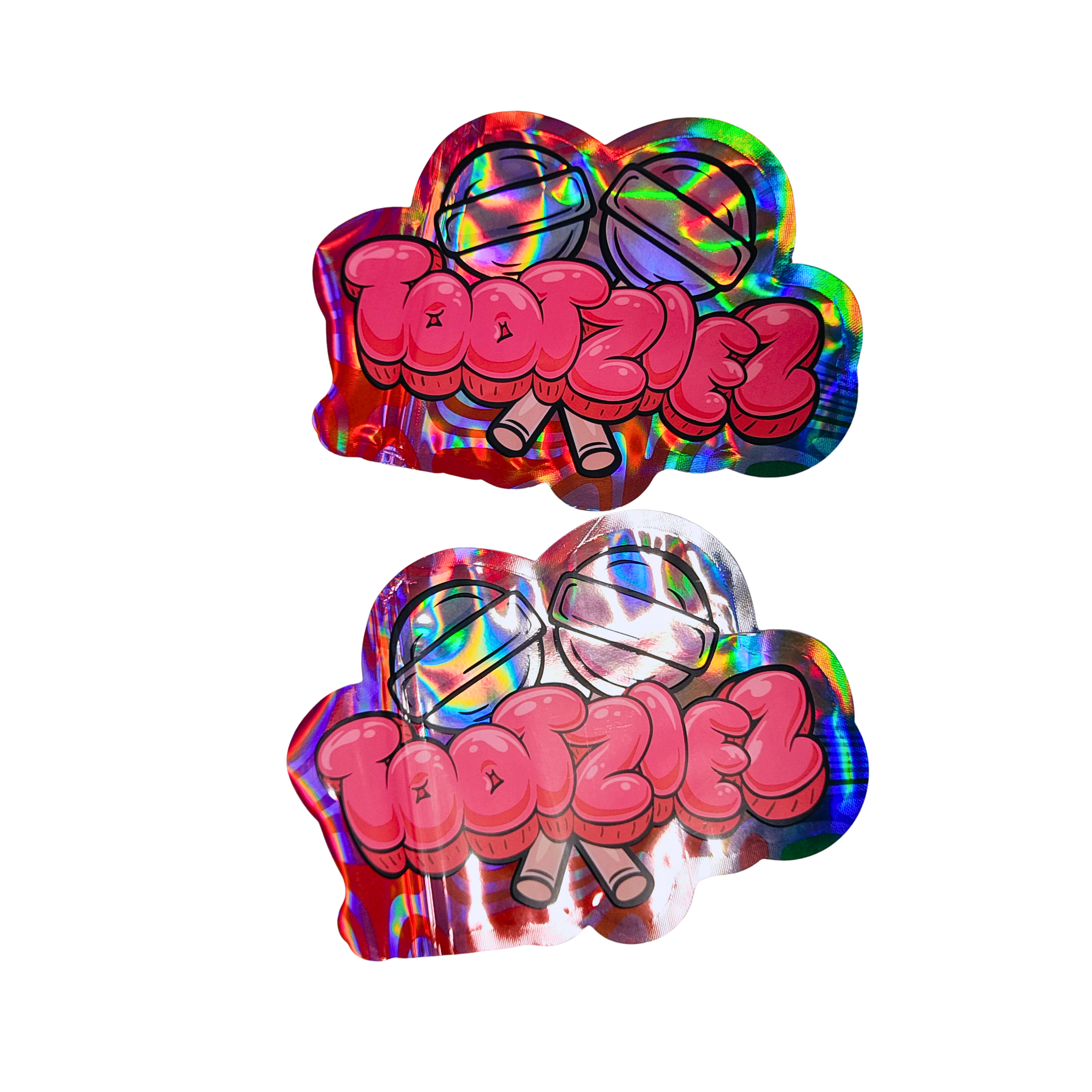 Niestandardowe Holograficzne Worki Mylar z ponownie zamykającym się zamkiem - Bezwonne od zapachu, materiały do żywności i dostosowywalny projekt opakowań przekąsek