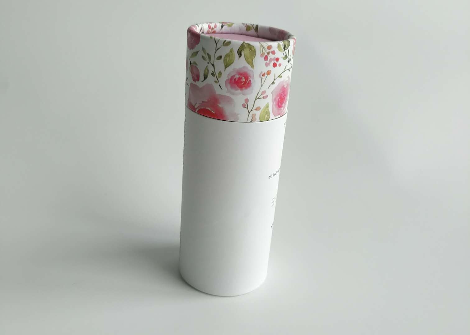 Cylinder Niestandardowe papierowe pudełka z nadrukiem Papierowe kartonowe kosmetyki do pakowania