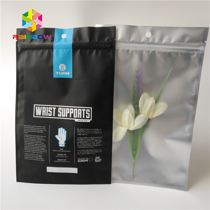 Etui na telefony Ziplock Plastikowe torby zapieczętowane, torby na zamek Stand Pouch z trzech stron zamknięte