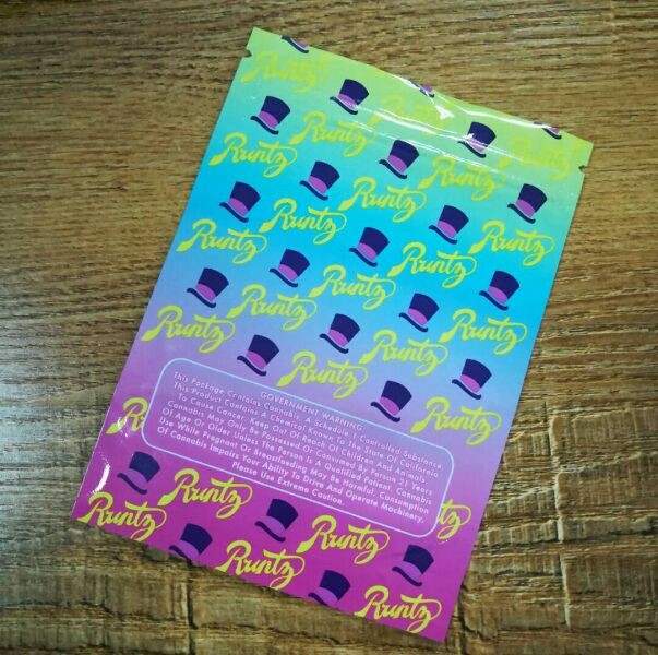 Drukowanie z hologramem Pakowanie ziołowych kadzidełek, ciasteczka Stand Up Plastikowa torebka na egzotyczne egzotyki Big Als