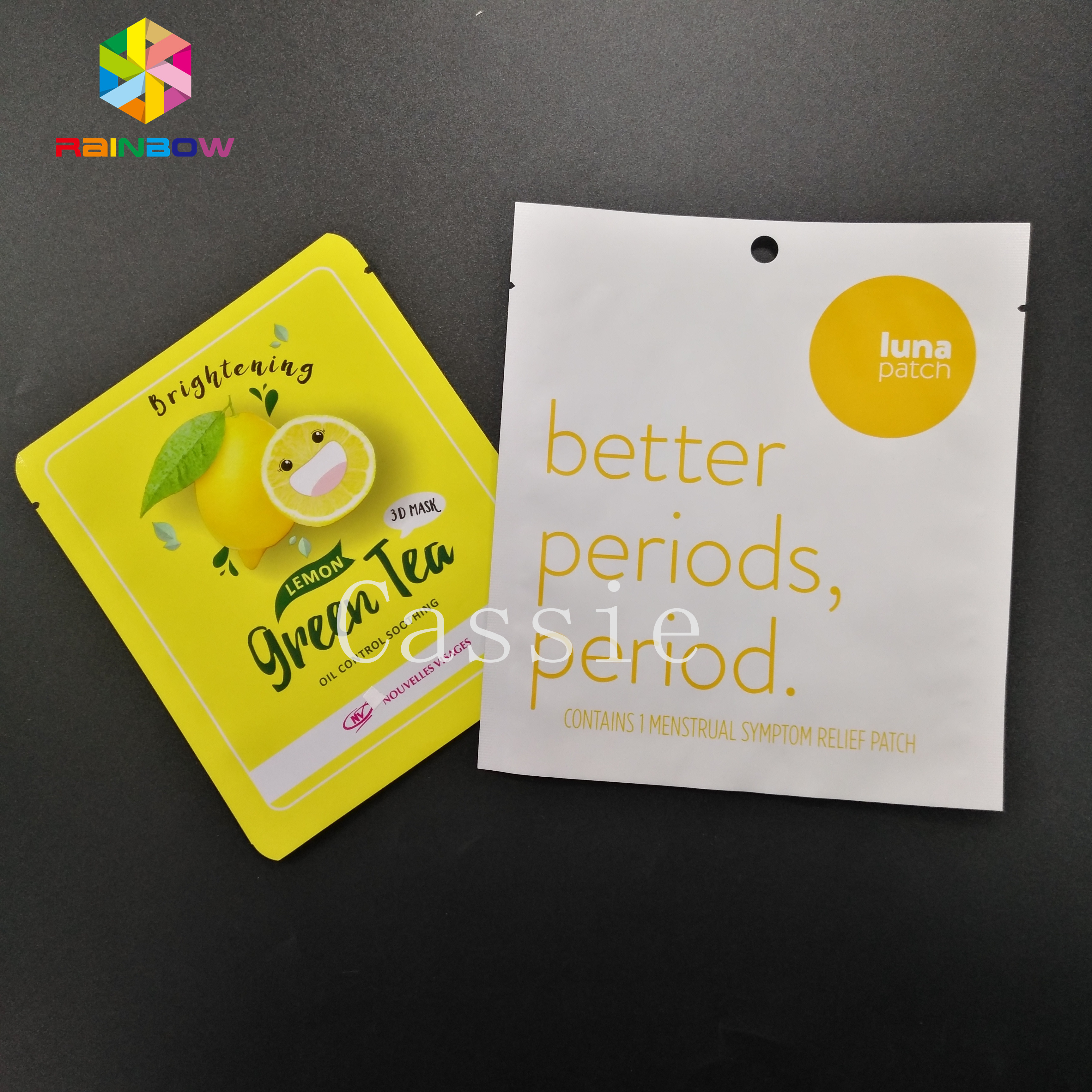 Muti Design Grip Lock Torby Trzy boki Mylarowe worki próżniowe z folii aluminiowej do zgrzewania żywności