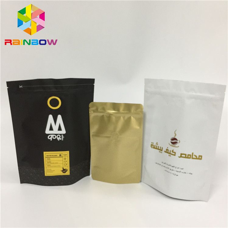 FDA Laminowana folia do pakowania w etui Zipper Stand Up Pouch z nadrukiem wklęsłym