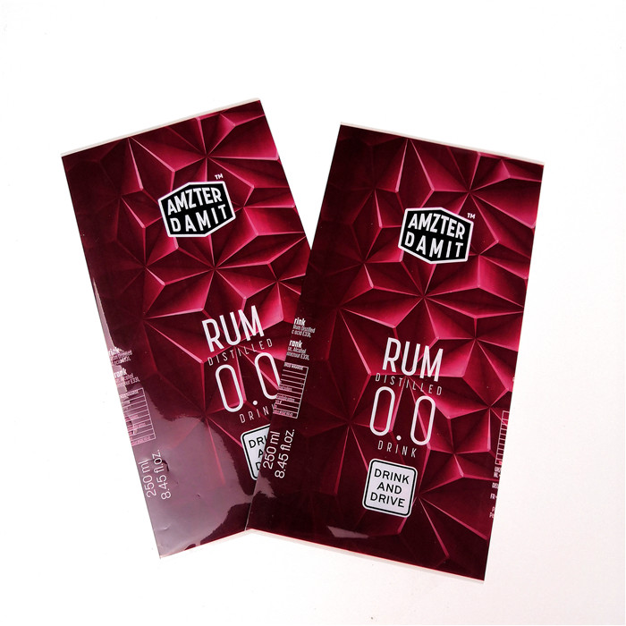 Druk w pełnym kolorze PET Termokurczliwe folie termokurczliwe Etykiety termokurczliwe Logo niestandardowe wrażliwe na ciepło