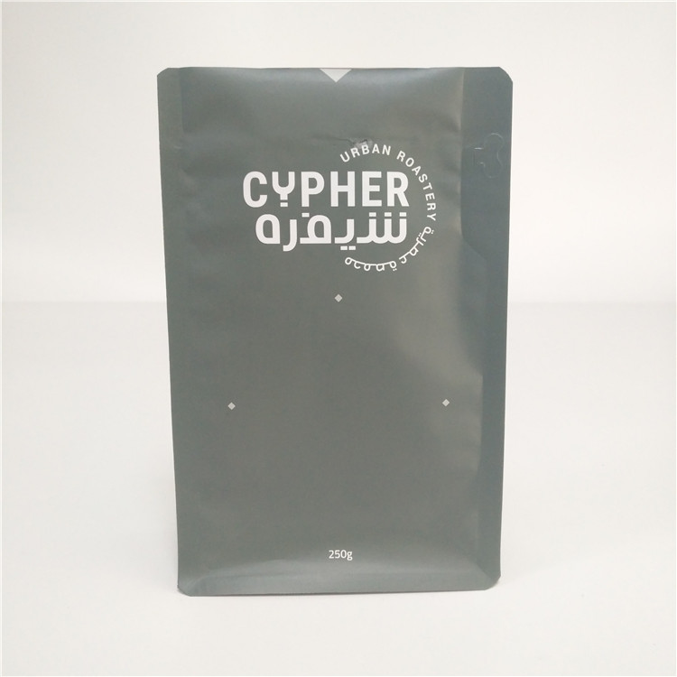 100g 250g 340g 500g 1 kg 2 kg 4 kg 8 boczne torby ziplock Arabia Saudyjska torby kawy z łatwym łza zamek / odgazowania zawór