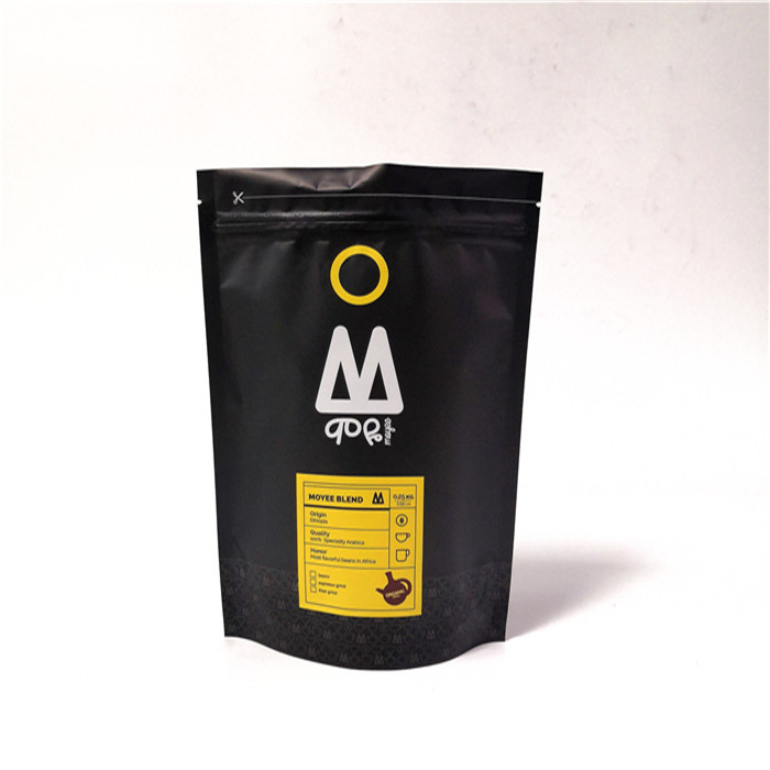 Stand Up Plastikowe woreczki Opakowania Food Grade Folia aluminiowa Coffee Bag Gravnre Printing