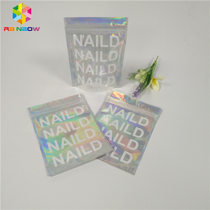 Torebka do pakowania kosmetyków termokurczliwych Przezroczysta plastikowa torba do pakowania Mylar Ziplock