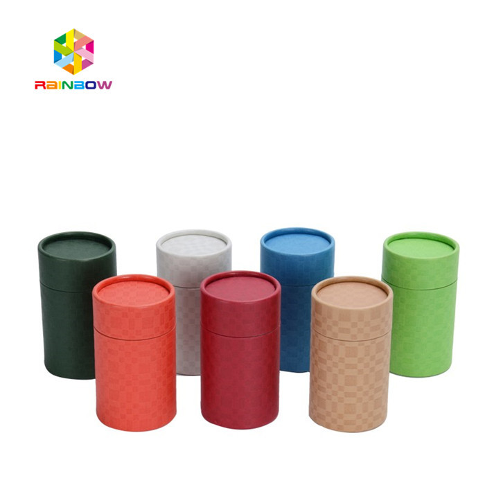 Wyświetlacz pudełka do pielęgnacji skóry Cylinder na pudełko papieru Kartonowa tubka do pakowania kosmetyków