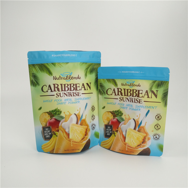 Opakowanie do suszonych owoców Snack Bag Zipper Drukowana na zamówienie folia aluminiowa wodoodporna