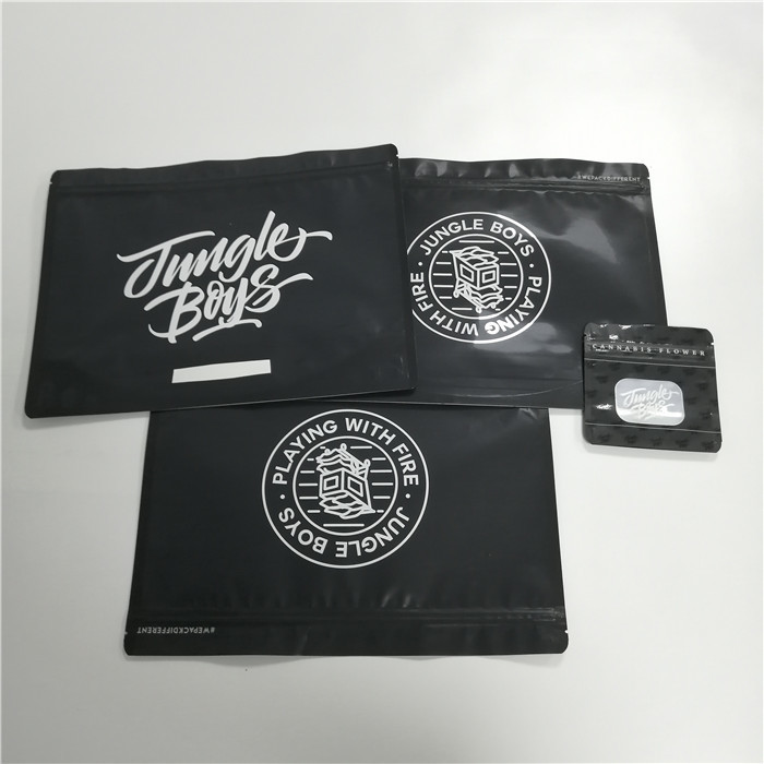 Biodegradowalne niestandardowe torby Ziplock Stand Up Tobacco Packaging Jungle Boys Mylar