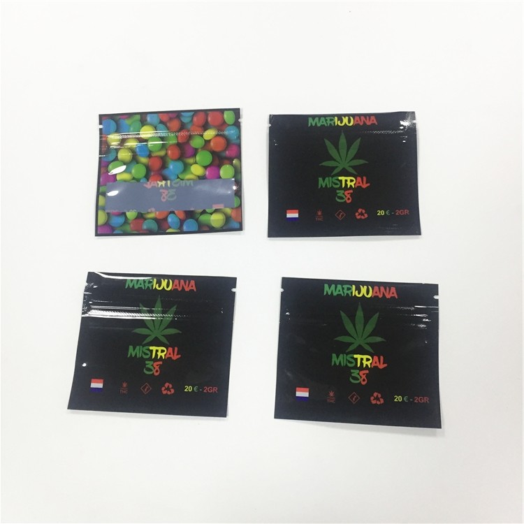 Laminowany materiał Woreczki plastikowe Opakowanie CBD Gummy Candy Bag Druk na zamówienie