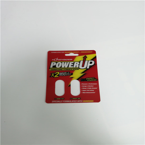 Tabletki wzmacniające dla kobiet Opakowanie typu blister Mamba Burro 30000 For Gold Capsule Bottle