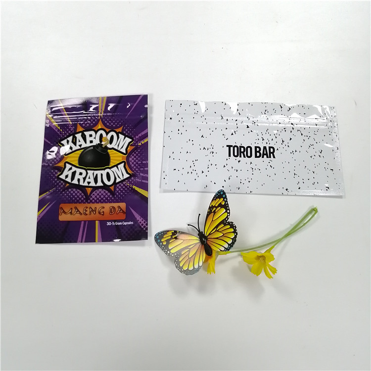 Opakowanie foliowe z ochroną przed zapachem Torby z zamkiem błyskawicznym Mylar Torebka Stand Up Custom Print