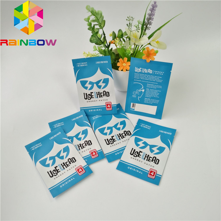 Opakowanie foliowe z folii aluminiowej 4x6 cali Zapachowe logo laminowane z tworzywa sztucznego laminowanego