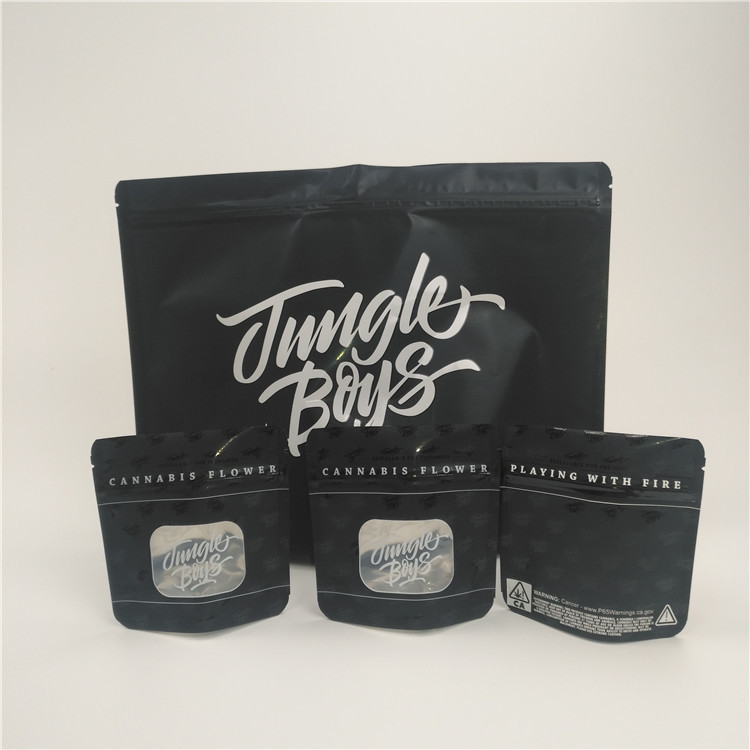 Plastic Stand Up Medical Pouch Herbal Incense Packaging Torba zabezpieczająca przed dziećmi Ziplock